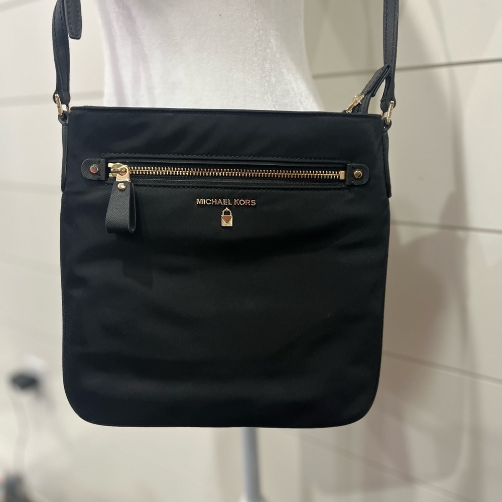 Michael Kors Black Nylon Crossbody